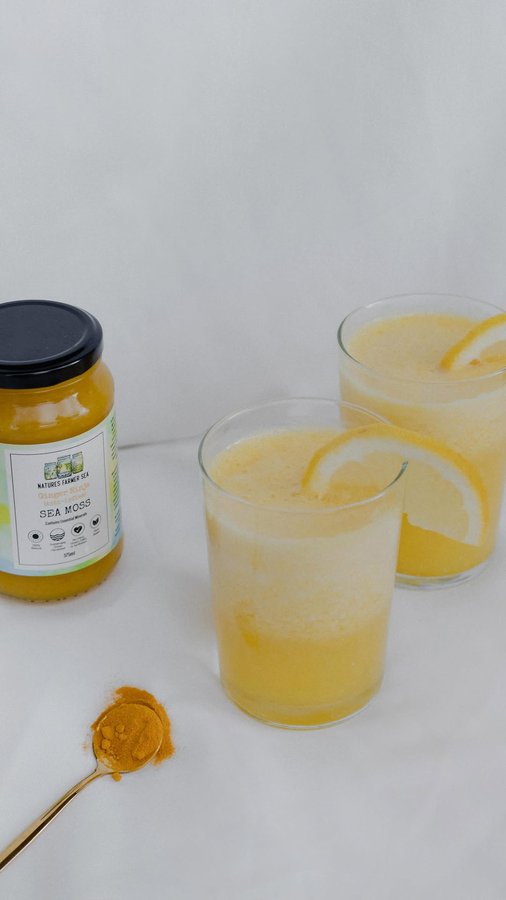 Instagram post by @geneschesser for Natures Farmer Sea. Caption reads: [...] properties! 🍊🍋I've added @naturesfarmersea....