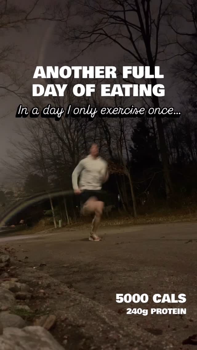 Instagram post by @jackfarlow for Grenade. Caption reads: Full day of eating on the go. Usually meal prep 2....