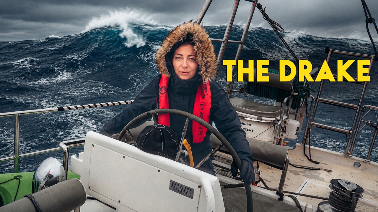 YouTube post by @gonewiththewynns for Motion Array. Caption reads: 600 Miles Across the Most Feared Ocean on Earth.