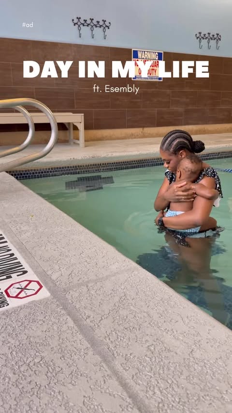 Instagram post by @dr.irene.pmhnp for Esembly Baby. Caption reads: #ad As a SAHM, I really appreciate thoughtful....