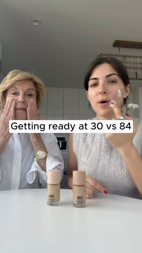 Instagram post by @excusemygrandma for MAKE UP FOR EVER. Caption reads: [...] beauty favorites including the new....
