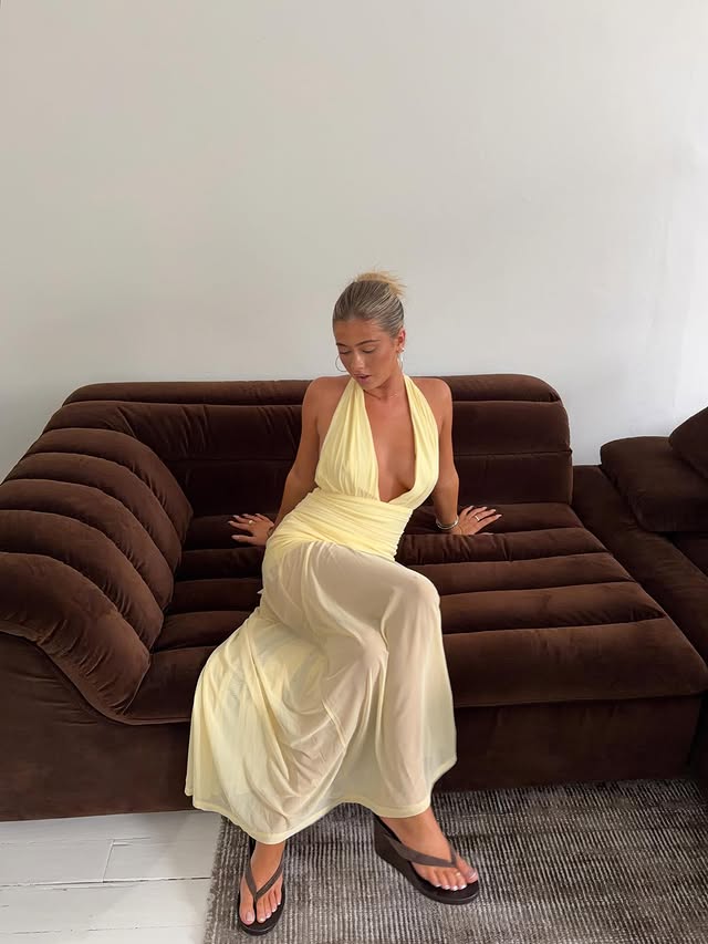 Instagram post by @bonniebaskerville for Fortunate One. Caption reads: just need a lemontini 🍋🍸 @fortunateone is up to....