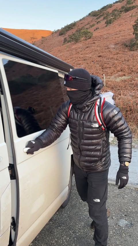 Instagram post by @joshbeaumontt for COROS. Caption reads: Mission: Blencathra ⛰️ @coros_uk 

Route mapped on....