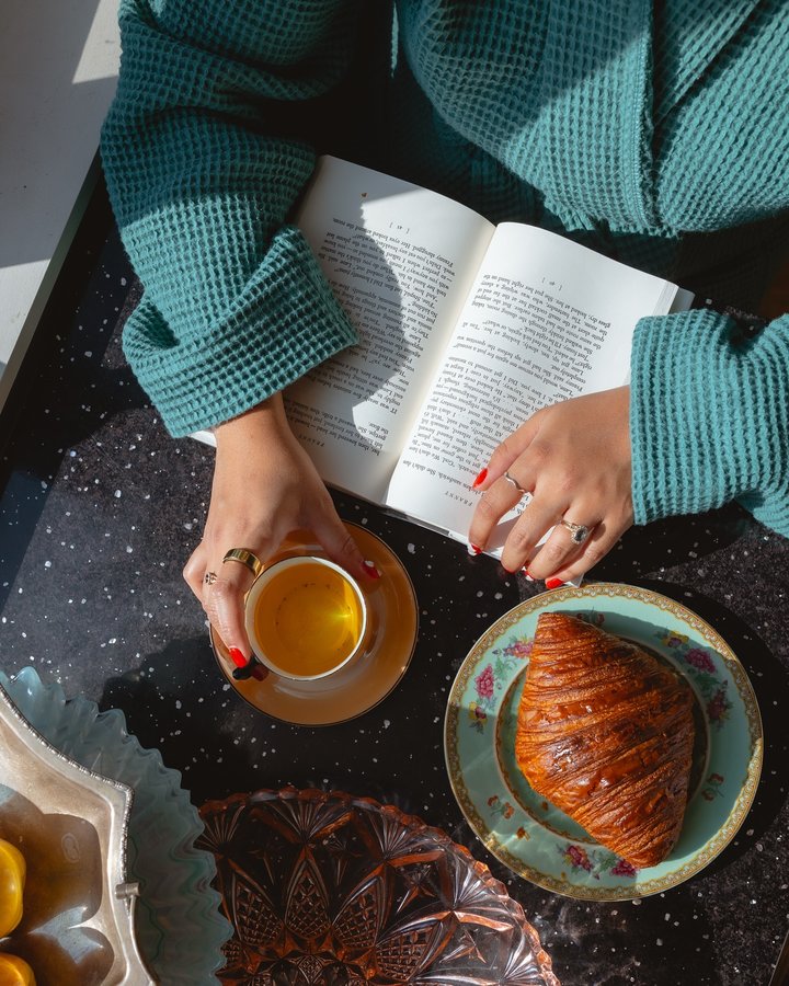 Instagram post by @reeniekarim for Coyuchi. Caption reads: [...] but we just outfitted our home with @coyuchi....