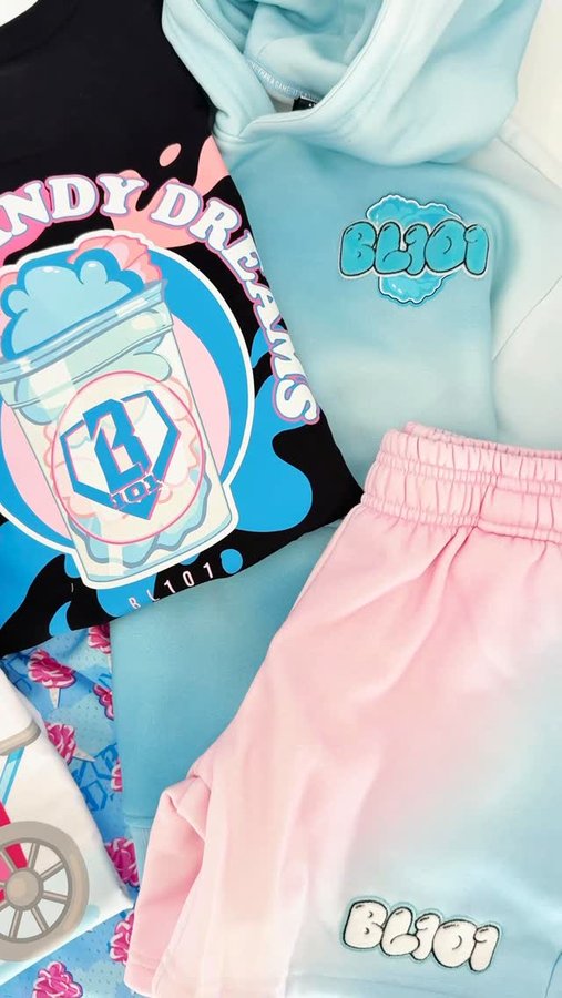 Instagram post by @twoandthetwins for Baseball Lifestyle 101. Caption reads: @baseball_lifestyle101 Cotton Candy Collection....