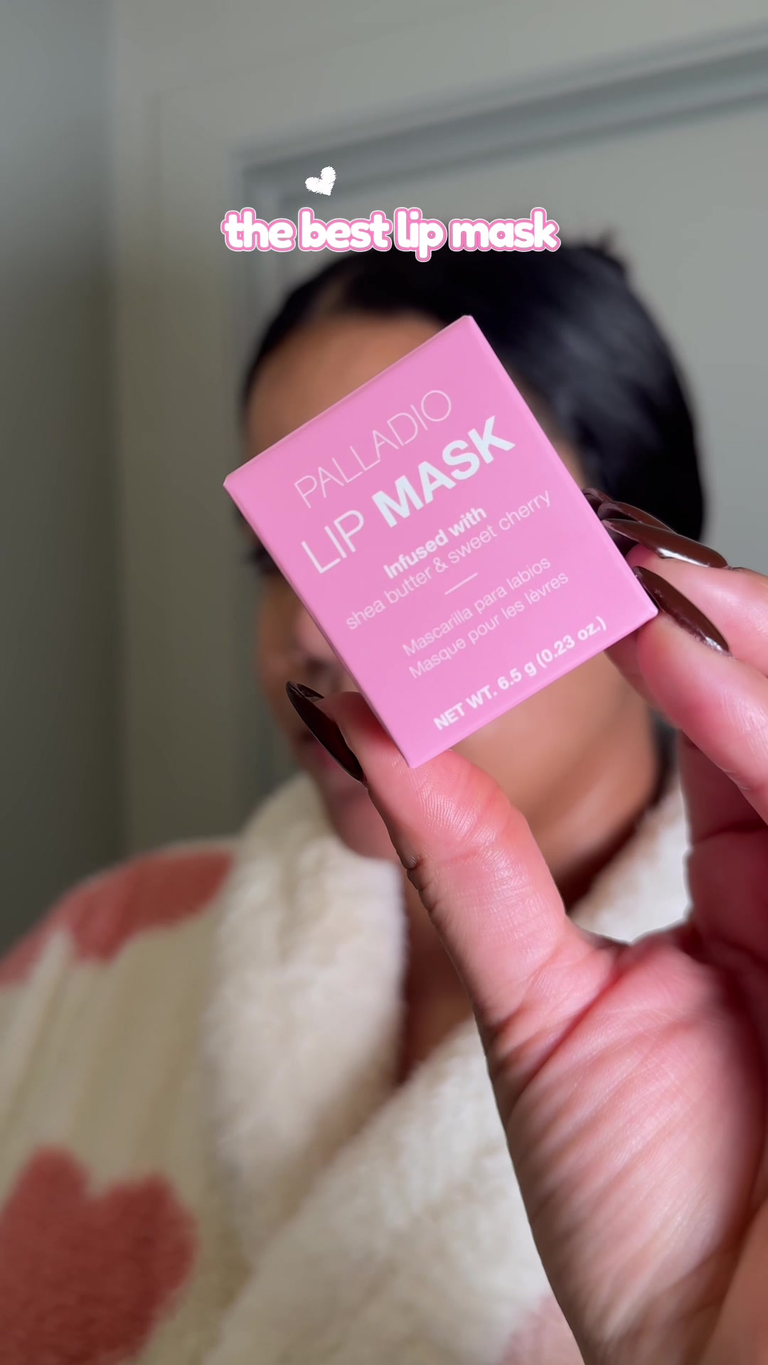 TikTok post by @kariannissanchez for Palladio Beauty. Caption reads: My lips but better 💋✨ Obsessed with how hydrated....