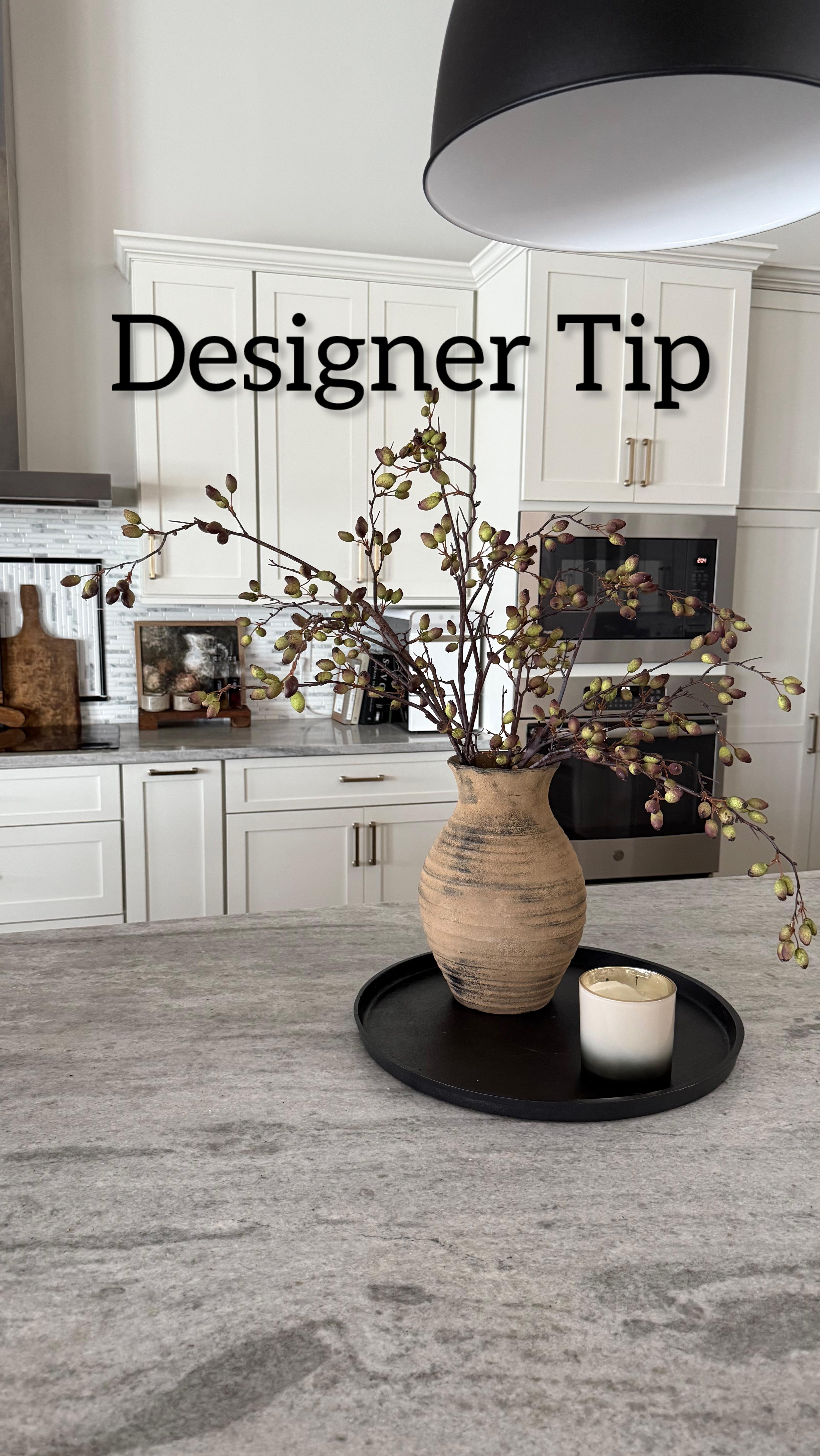 Instagram post by @interiorsbydebbi for Afloral. Caption reads: If you’ve ever felt stuck styling faux florals,....