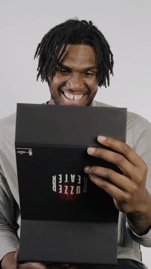 Instagram post by @looney for Tissot USA. Caption reads: As the official timekeeper of the @NBA, @Tissot.US....