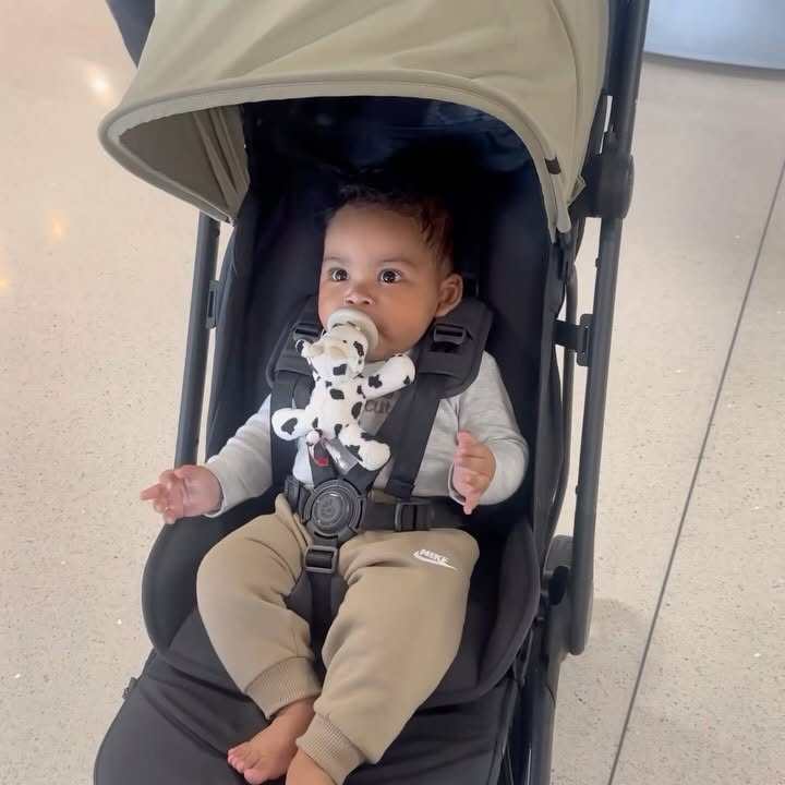 Instagram post by @theebriimariee for Ergobaby. Caption reads: #Ergobaby_Partner @ergobaby 
Jeremiah’s first....