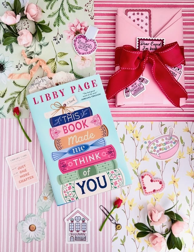 Instagram post by @temmathomas for Berkley Publishing Group. Caption reads: 📚 This Book Made Me Think of You by....