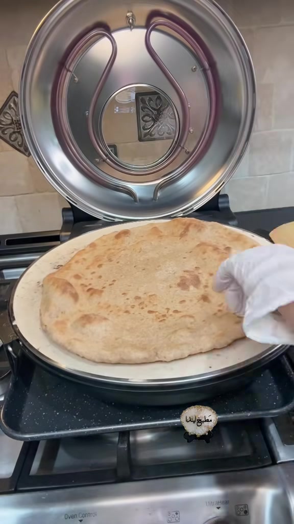 TikTok post by @lindakitchen8 for GraniteStone. Caption reads: Piezano extra large pizza oven@Granitestone....