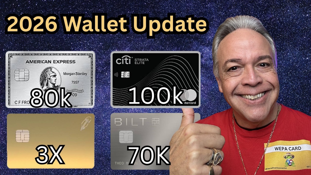 YouTube post by @Thecreditcardconnection for Ekster. Caption reads: [...] ➡️ Chase Business Ink Cards ➡️ Ekster....