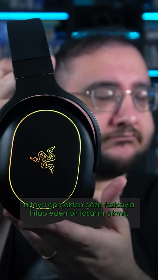 Instagram post by @kayaogludost for Razer. Caption reads: .