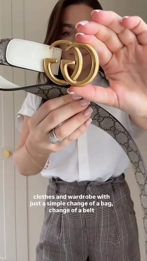 Instagram post by @themonicaway for Vestiaire Collective. Caption reads: The @vestiaireco new season sale is the place to....