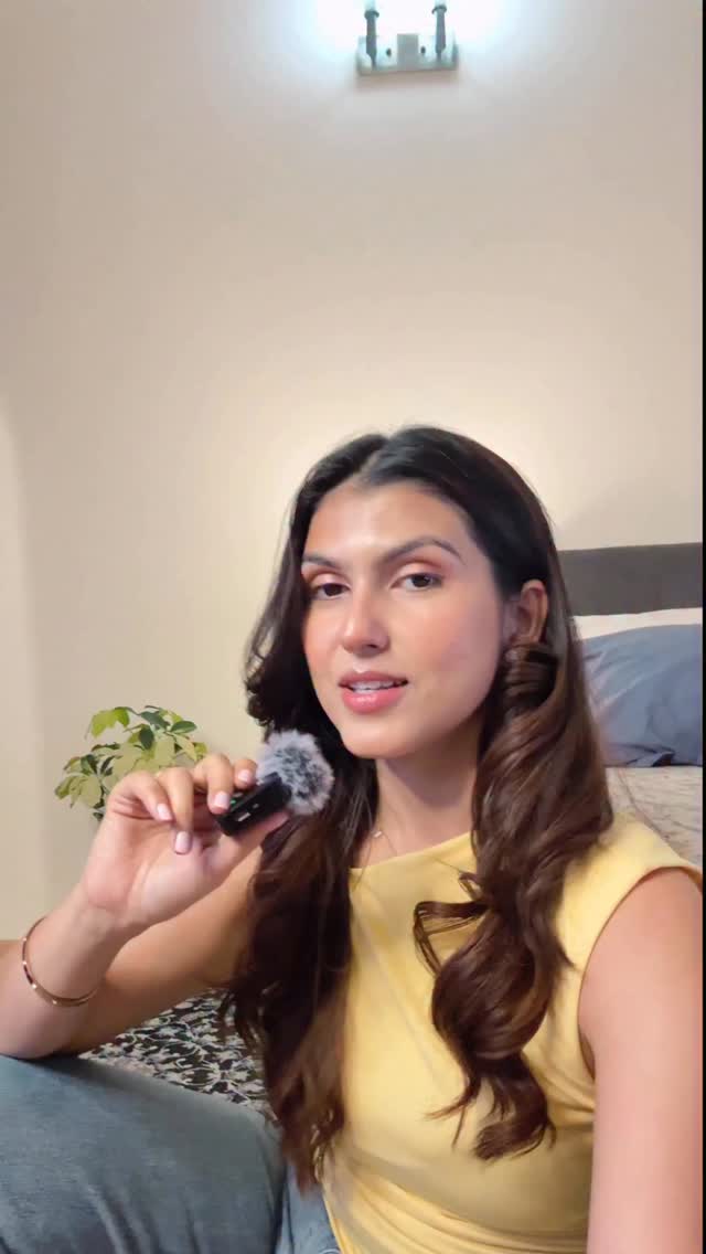 Instagram post by @sriyart for Bumble. Caption reads: Just me trusting the process ✨🧿 (and....