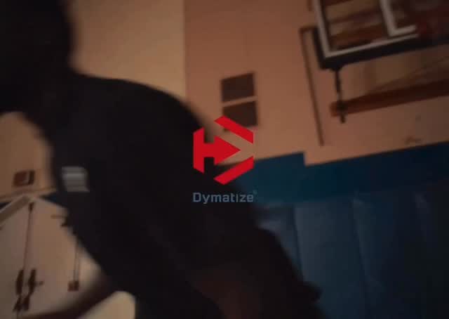 Instagram post by @thestarsbarber for Dymatize. Caption reads: [...] @deanoproduction with @use.repost ・・・....