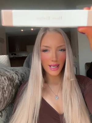 TikTok post by @chloebruce.x for byellie. Caption reads: [...] this is the best eyebrow gel ever!!....