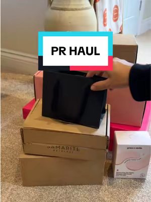 TikTok post by @lauren.ann.t for Grace and Stella Russia. Caption reads: pr haul 💖 i still can't believe that i get sent....