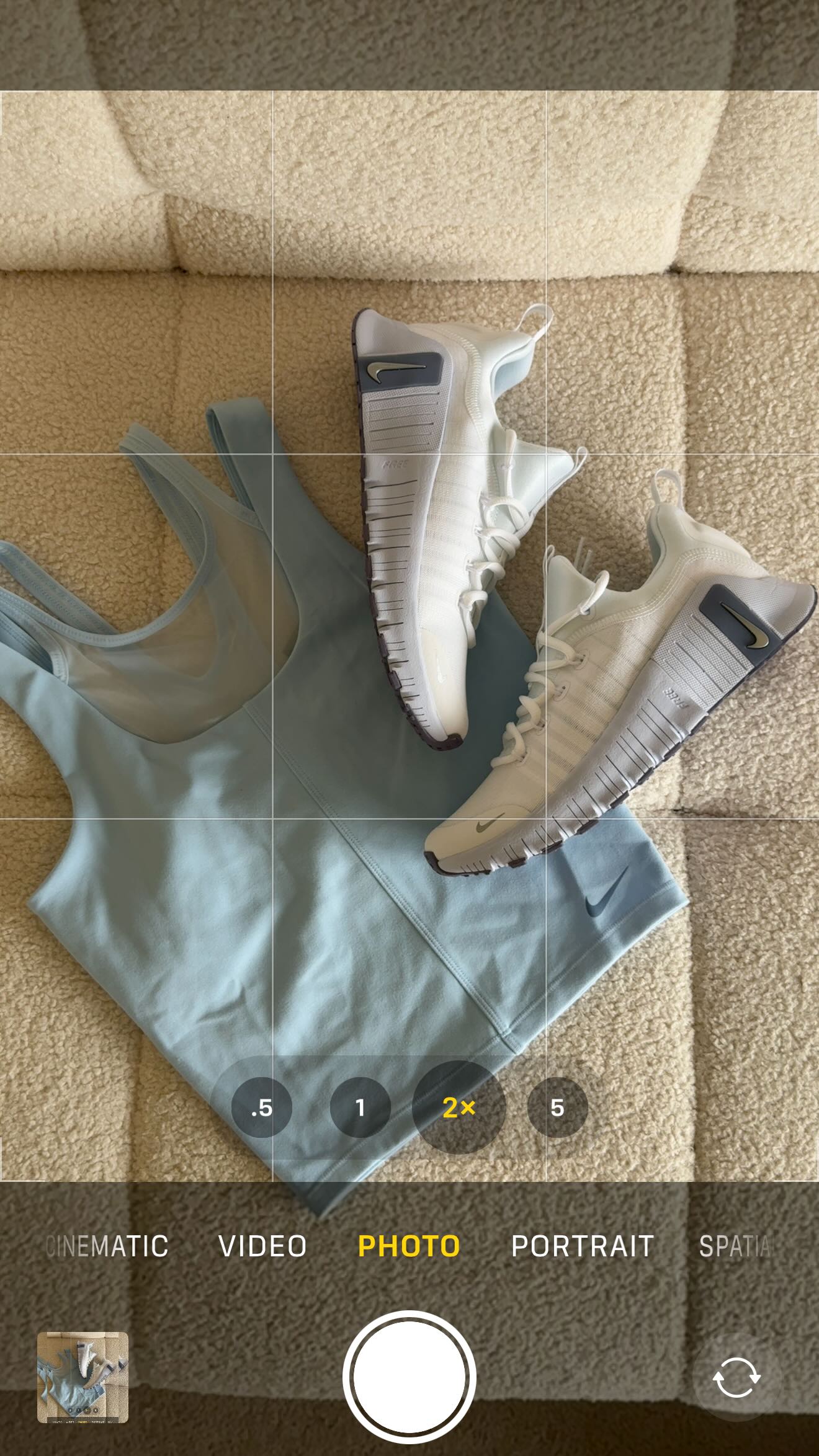 Instagram post by @isabellaskocic for rebel sport. Caption reads: [...] morning with me in @nike available at....