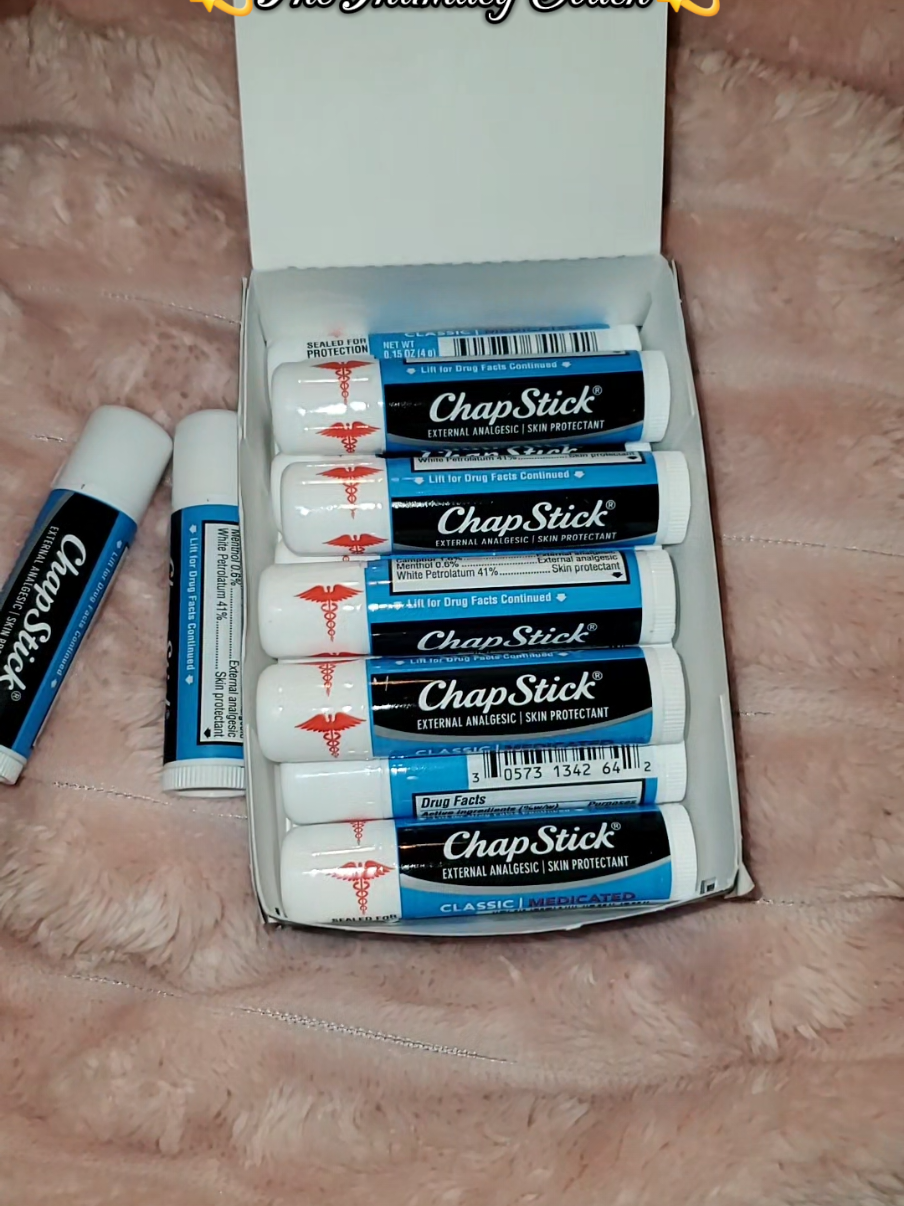 TikTok post by @intimacy.bae for ChapStick. Caption reads: @ChapStick.US Hey boo! 😉 #winter #selfcare [...].