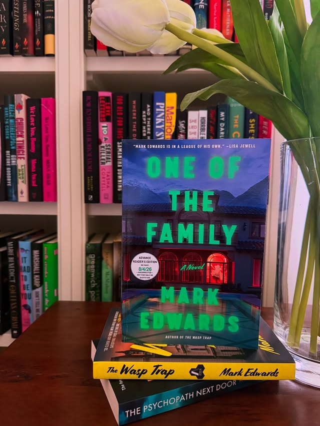 Instagram post by @itsallaboutthethrill for Atria Books. Caption reads: [...] twisty thriller!! Thank you so much....
