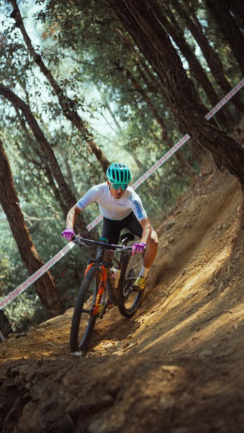 Instagram post by @man_made_machines for OPPO. Caption reads: [...] through the jungle trails of Bir with OPPO....