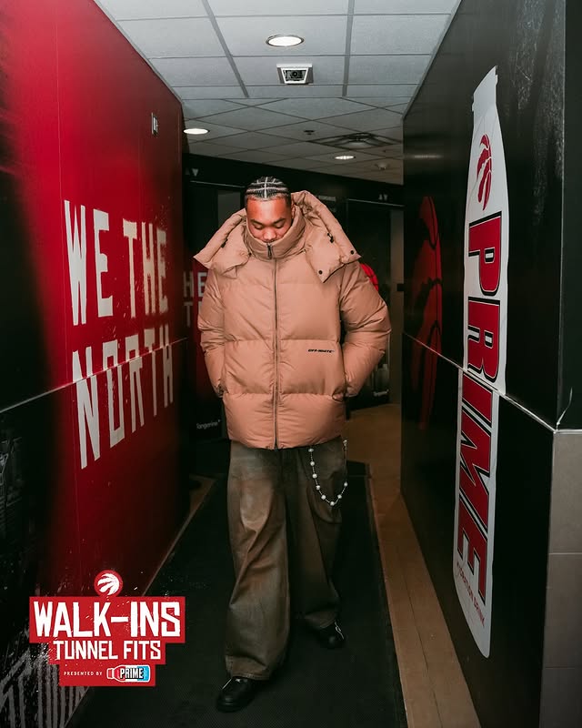 Instagram post by @raptors for DrinkPrime. Caption reads: [...] frosty 🥶

Presented by @drinkprime....