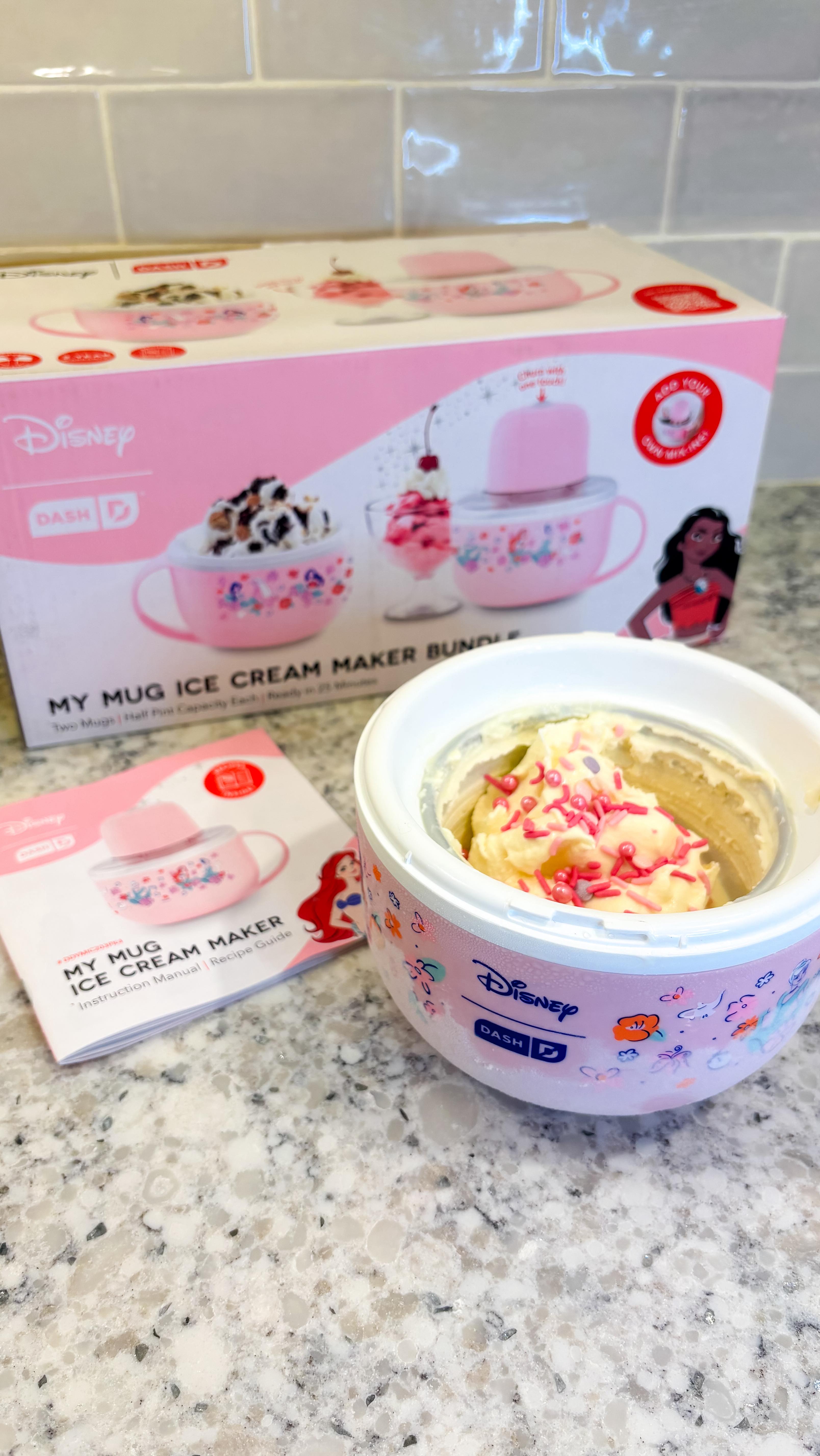 Instagram post by @emilyyyrosess for Dash. Caption reads: [...] make movie night snacks with Disney | Dash....