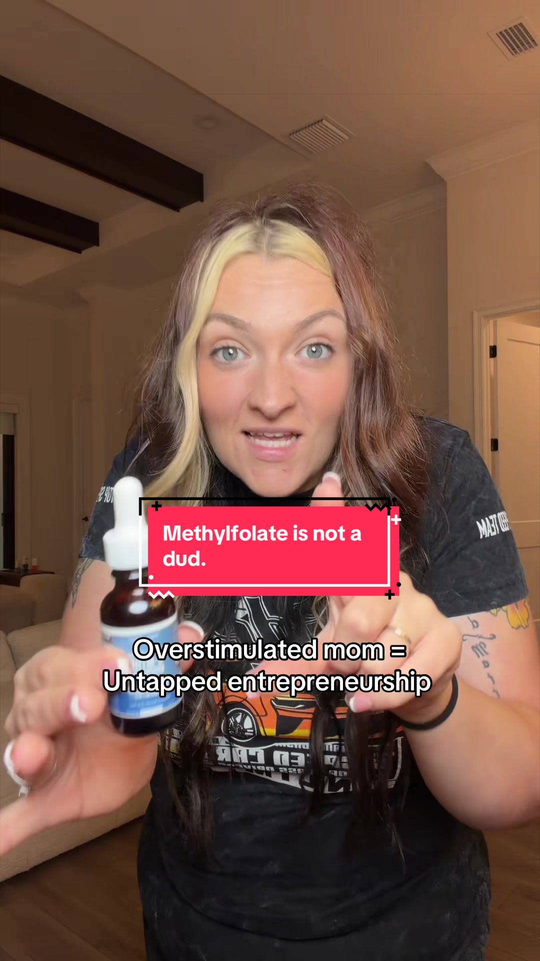 TikTok post by @sassysouthernmouf for Triquetra Health. Caption reads: Replying to @Anti-Fascist Mimi 💙 🆘🇺🇸....