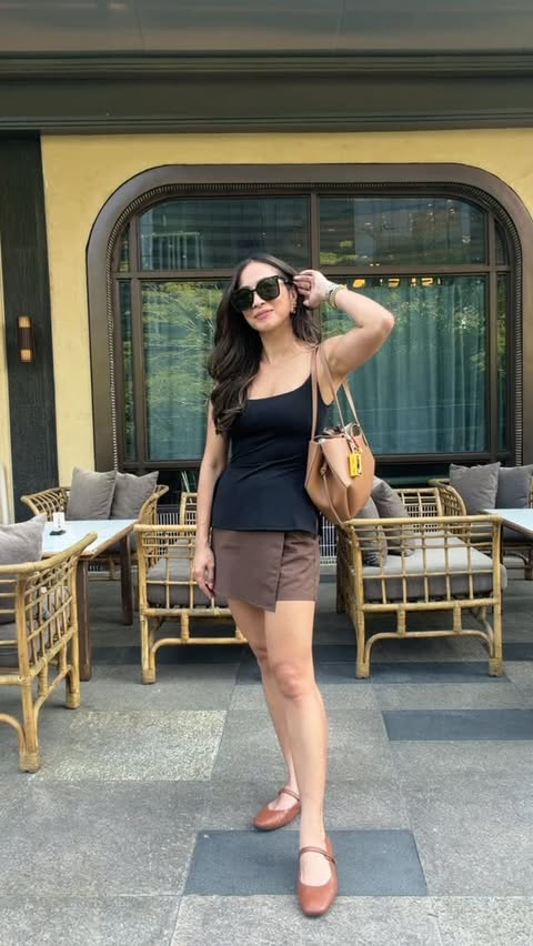Instagram post by @gojackiego for Love Bonito. Caption reads: Low key but make it chic ✨ wearing @lovebonitoph....