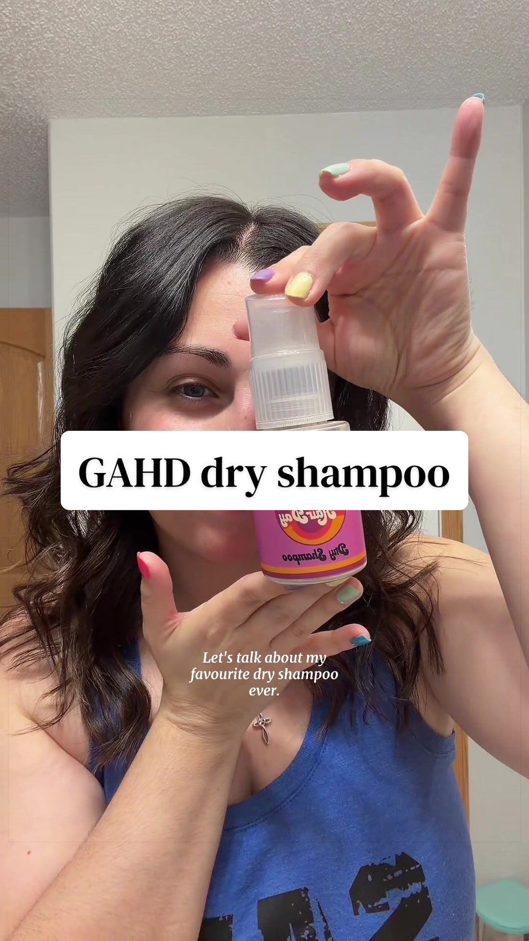 TikTok post by @classically.kelsey for Good Ass Hair Day. Caption reads: [...] out! This dry shampoo is a STAPLE! @Good Ass....