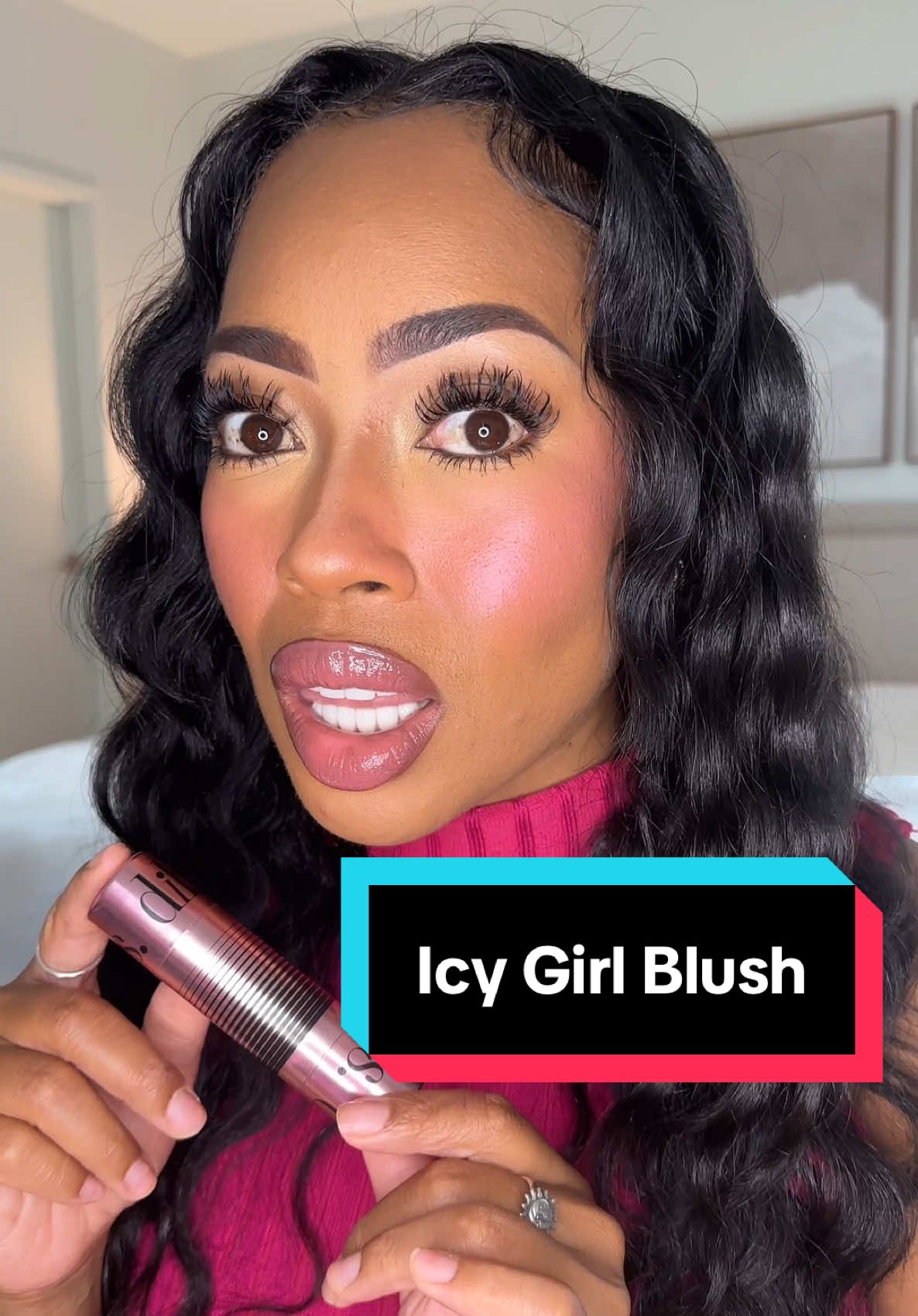 TikTok post by @ninadoesthemost for DIBS Beauty. Caption reads: [...] the public going crazy last night!!....