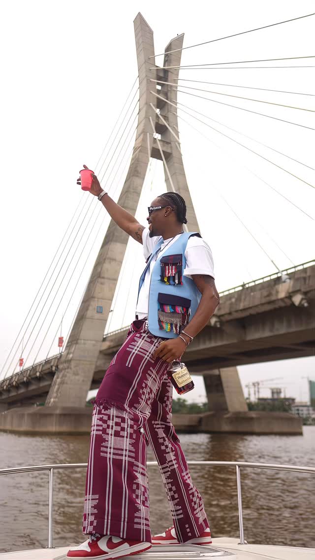 Instagram post by @neo_akpofure for Hennessy. Caption reads: If you see me on a yacht with Henny, just know I’m....