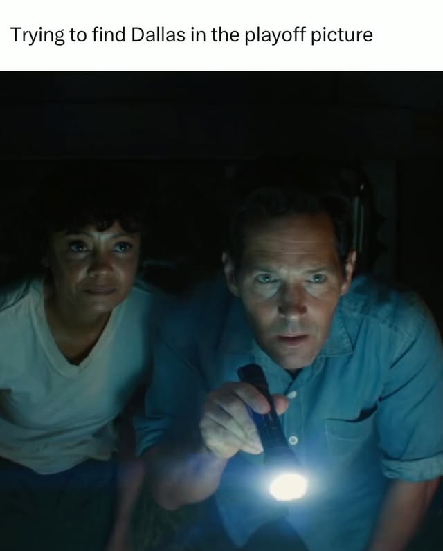 Instagram post by @nflmemes_ig for Sony Pictures. Caption reads: Dallas fans about to be watching Anaconda on....