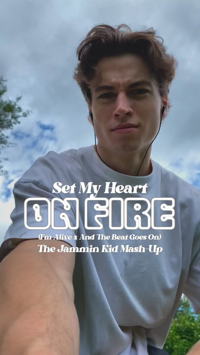 Instagram post by @thejamminkid for Columbia Records. Caption reads: GUYS !!! 🚨 We’re releasing the OG version of the....