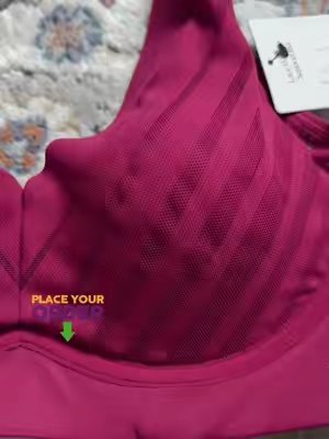 TikTok post by @bhawanapokharel4 for Leonisa. Caption reads: [...] #wirelessbra#softcomfy #TikTokShop @Leonisa....