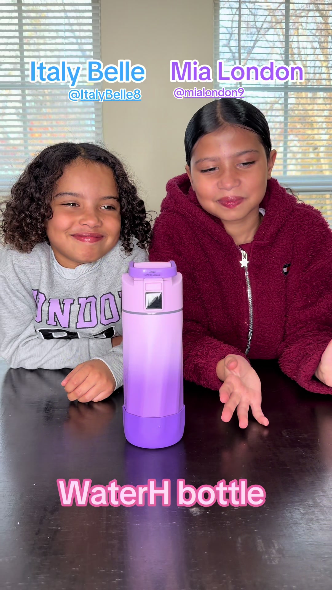 TikTok post by @thegrigsbyfamily for Water H Costa Rica. Caption reads: @GetWaterH #waterh #hydration....