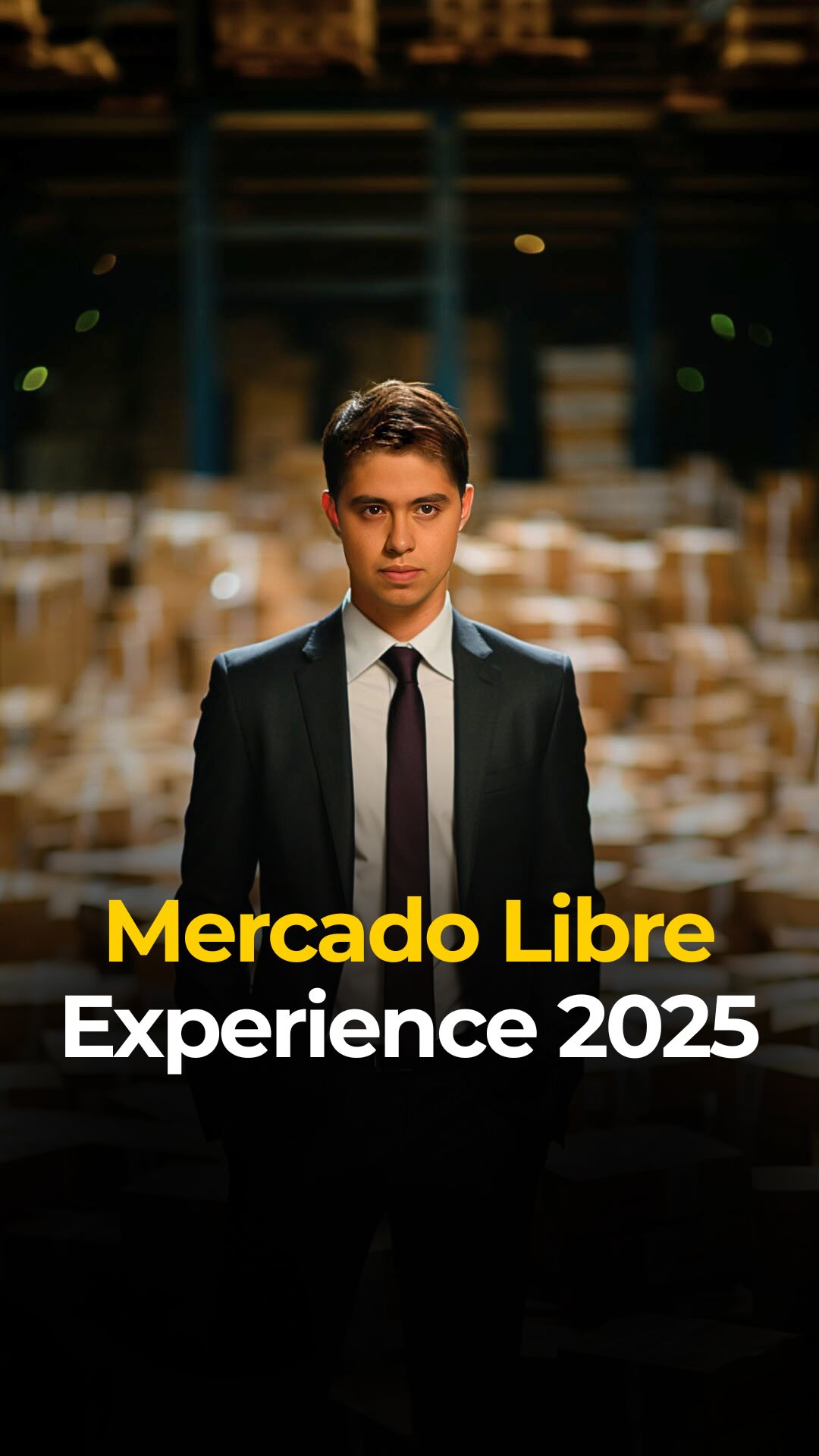 Instagram post by @andresgarzam for Mercado Pago. Caption reads: Mercado Libre Experience 2025 👇🏼

Tu entorno....