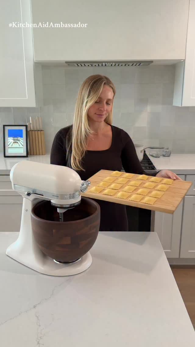 Instagram post by @alessandrabrontsema for KitchenAid. Caption reads: #KitchenAidAmbassador #ad One of my favorite [...].