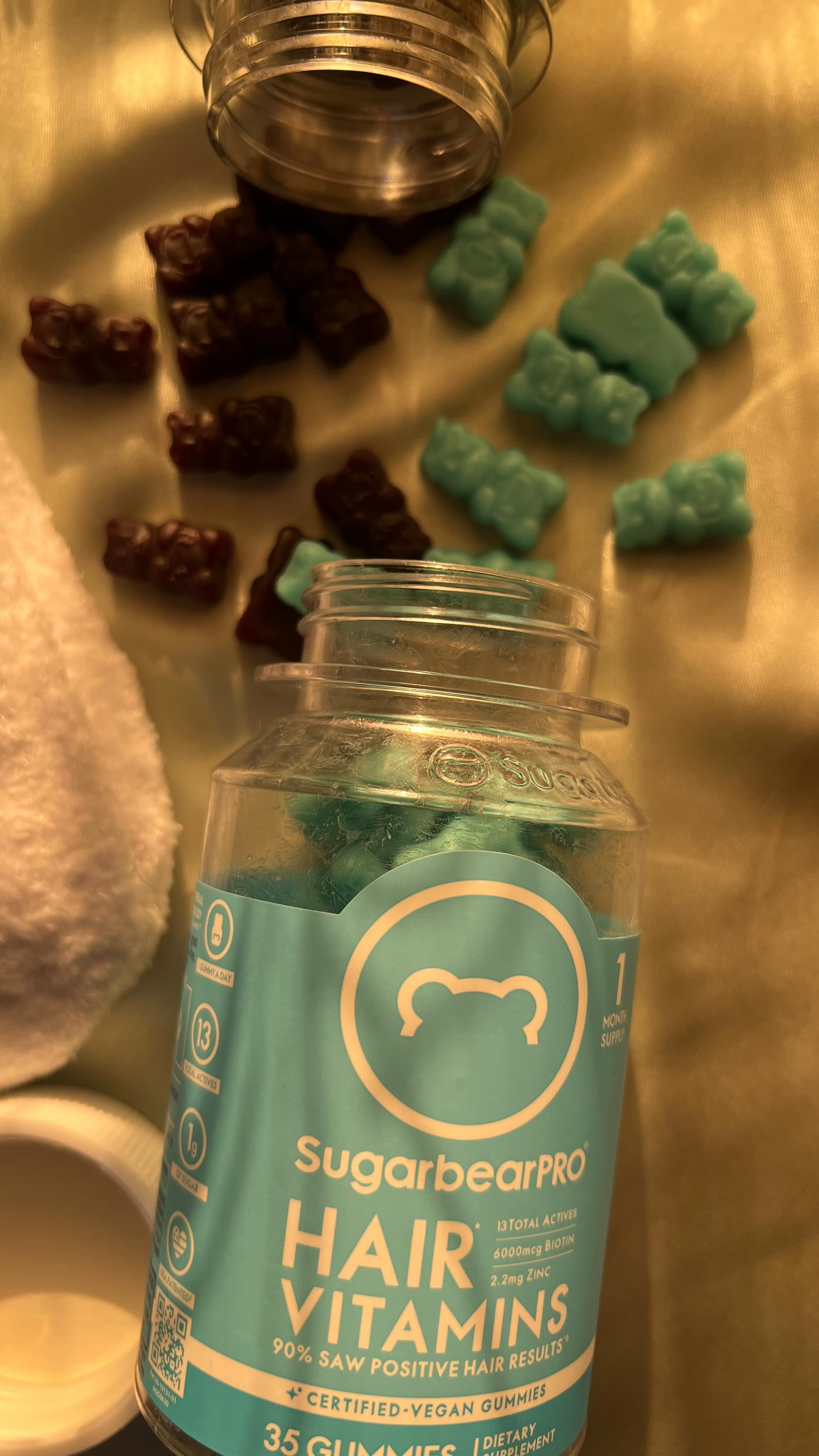 Instagram post by @sabrinas_kitchenette for SugarbearPRO. Caption reads: Excited to share my first international PR package....