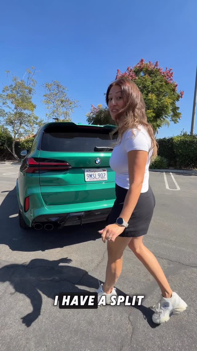 Instagram post by @mobile_mama_reviews for BMW USA. Caption reads: The @bmwusa X5 M Competition isn’t your average....