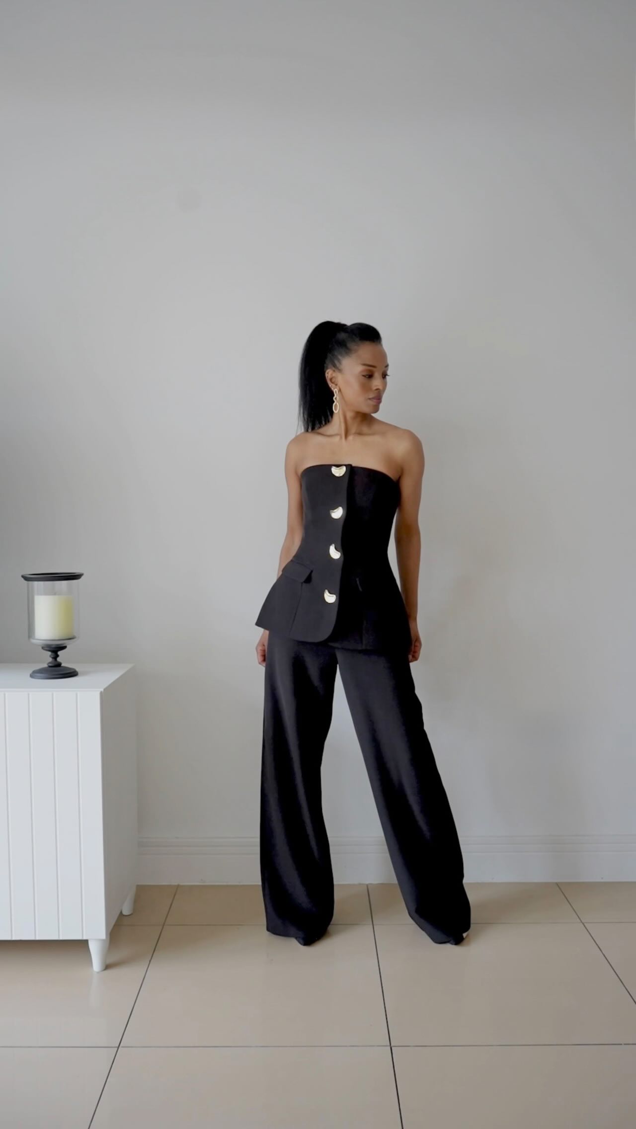 Instagram post by @lovely_amusan for Club L London. Caption reads: [...] WEAR•} Party Season pieces from @clubllondon....