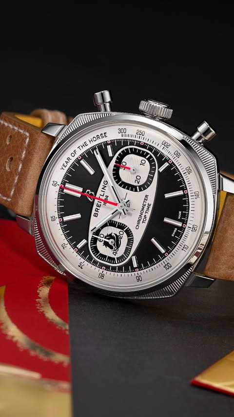 Instagram post by @georgeskern for BREITLING. Caption reads: [...] Shadow Rider. Limited to 288 pieces.....