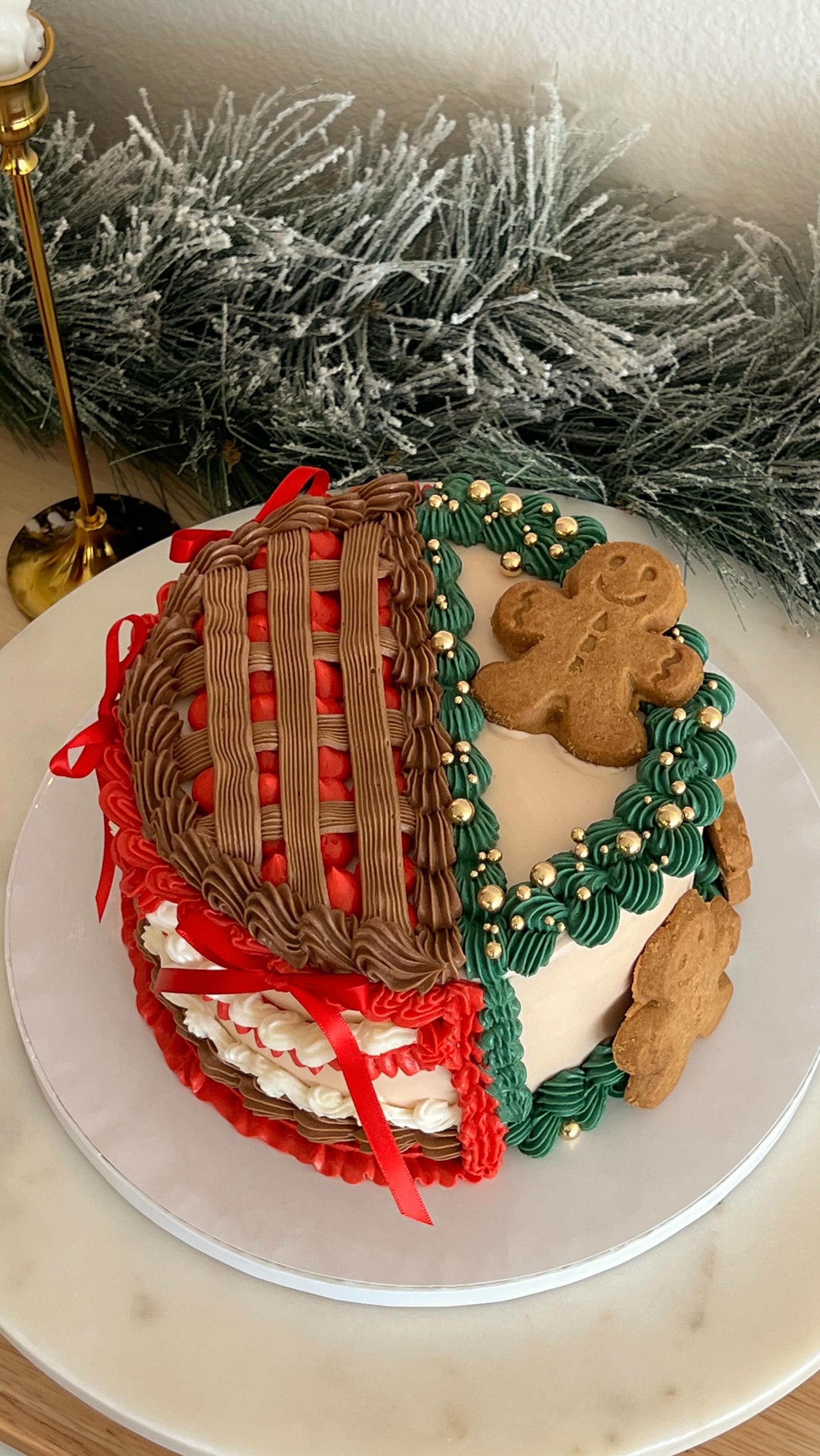 Instagram post by @michelechung_ for Betty Crocker. Caption reads: Our head says Thanksgiving but our heart says....