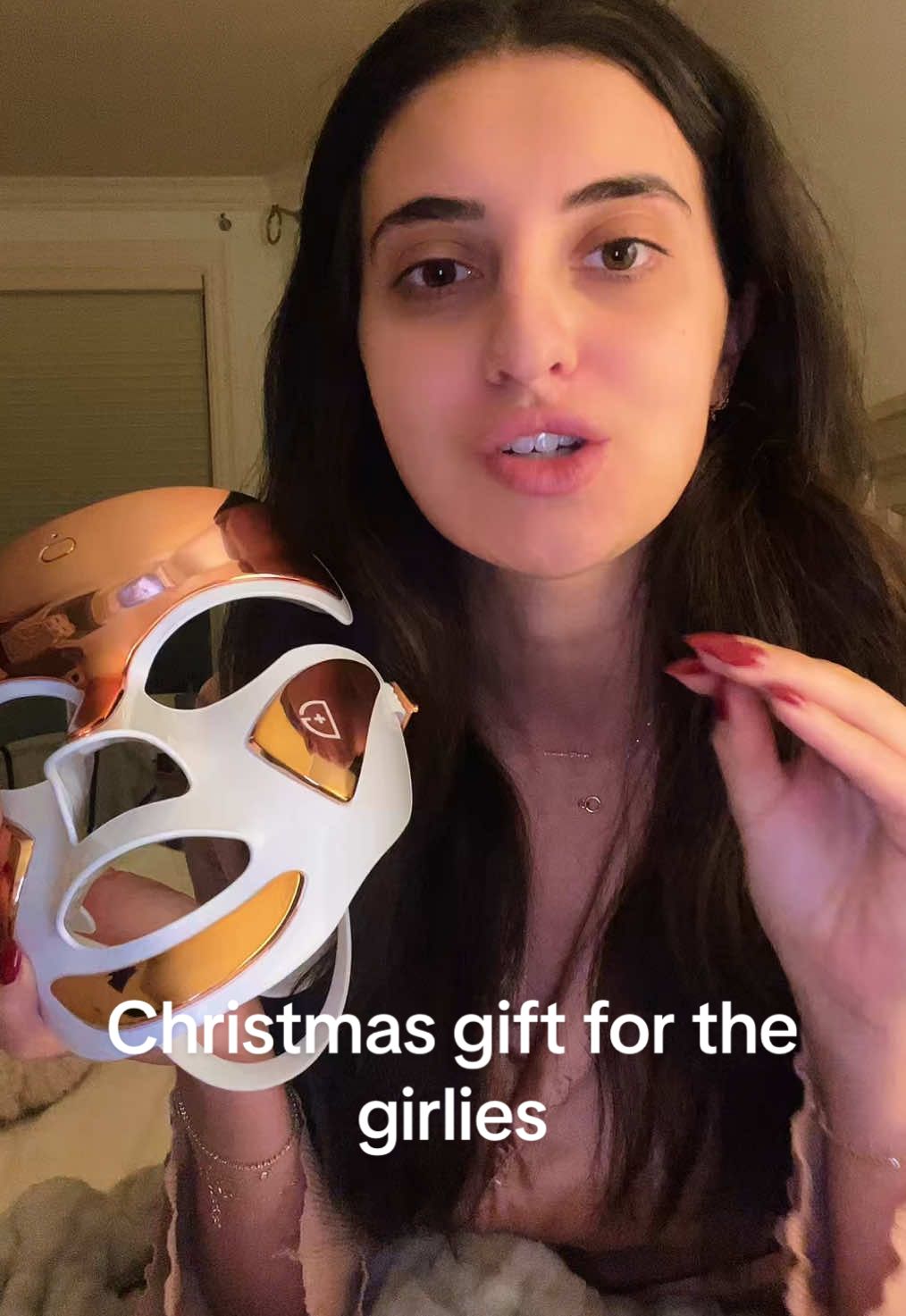 TikTok post by @mariahfeghalii for Dr Dennis Gross. Caption reads: My favorite part of my nightly routine....