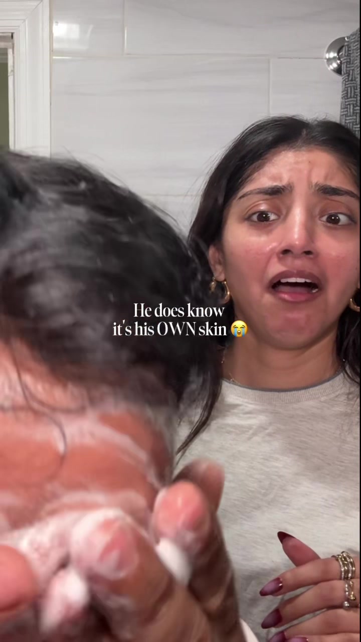 TikTok post by @lifewithsundas for Youth To The People. Caption reads: Do all men wash their face like this? 🫢  @Youth....