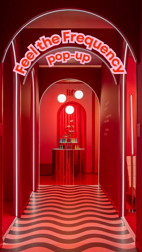 Instagram post by @popupslondon for Westfield London. Caption reads: ad🙏 @westfieldlondon’s pop-up ‘Feel the....