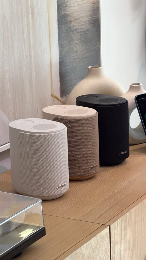 Instagram post by @goodvibesjohn for Bose. Caption reads: [...] to the NEW Lifestyle Collection from Bose.....