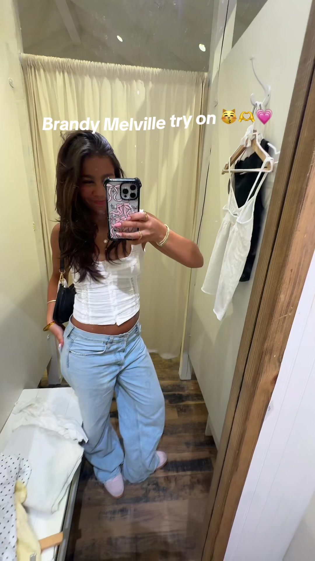 TikTok post by @theavarae for Brandy Melville. Caption reads: Oh my word the last top... ITS BACKKK 💛 seattle....