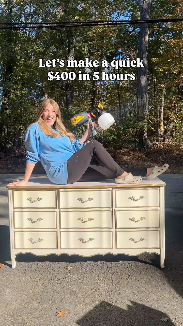 Instagram post by @moonlight.market.co for Wagner SprayTech. Caption reads: There’s just something about that perfectly even....